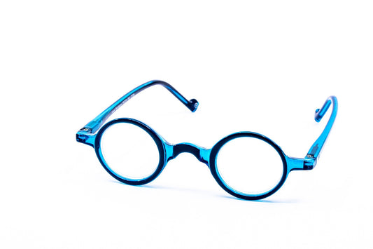 Aptica Amor Blue Ready Reading Glasses Unisex Blue Light Filter Sideview Left